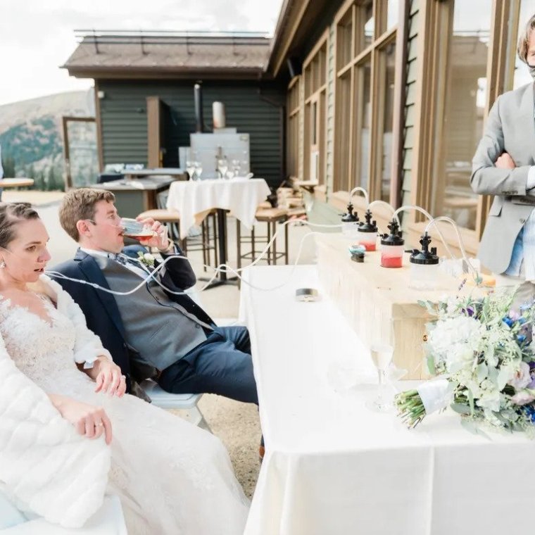 colorado wedding oxygen bar