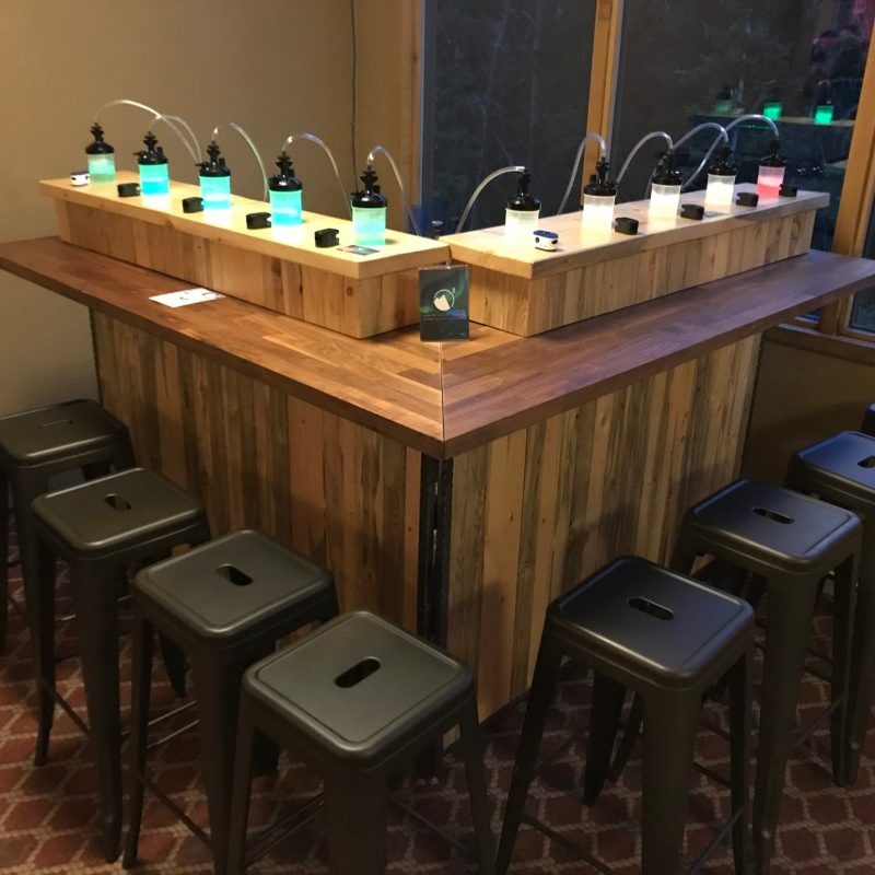 oxygen bar at A-Basin wedding