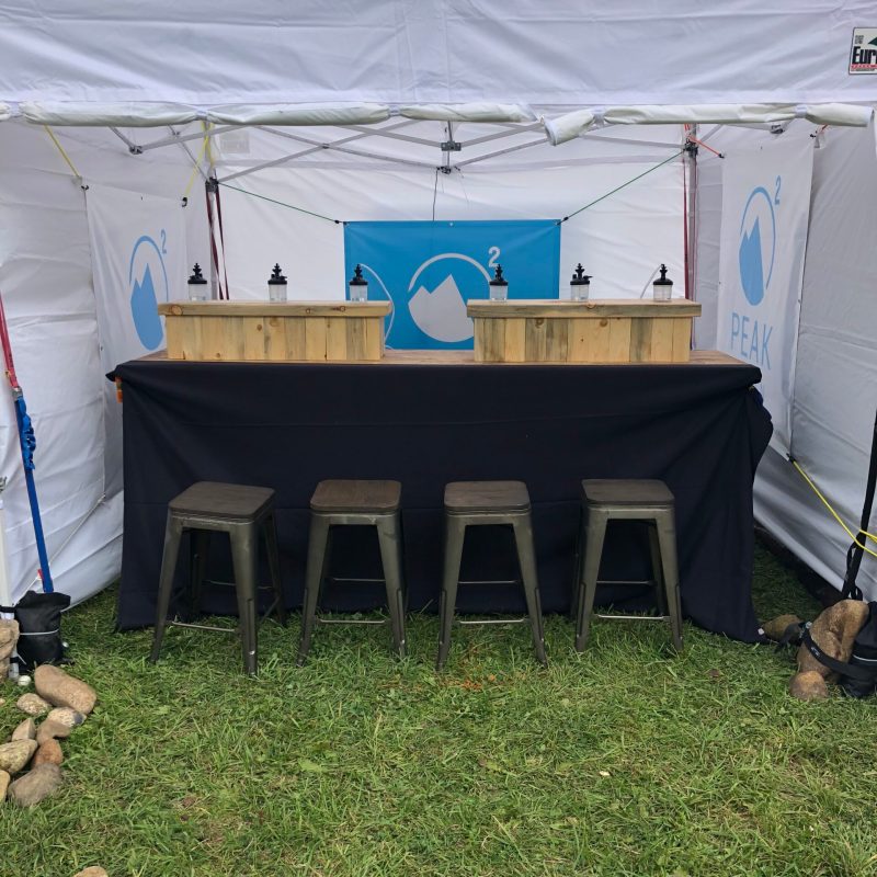 Peak Oxygen's custom mobile oxygen bars for events in Colorado